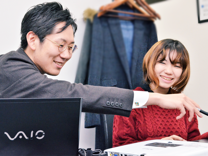 新人には専属コーチが付く画像